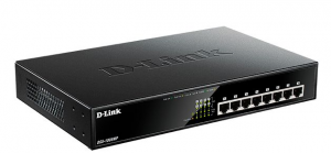 D-Link DGS-1008MP/B1A - Неуправляемый коммутатор с 8 портами 10/100/1000Base-T с поддержкой PoE 802.3af/at (PoE‑бюджет 125 Вт) купить в Казани 	ОписаниеКоммутатор D-Link DGS-1008MP с 8 портами 10/100/1000Base-T с поддержкой PoE является идеаль