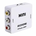ATIS Mini AV-HDMI - Преобразователь видеосигнала купить в Казани 	Конвертирует видео сигнал CVBS в высокое качество HDMI сигнала. Поддерживает NTSC и PAL TV format.