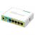 MikroTik hEX PoE lite (RB750UPr2) - Маршрутизатор 5xEthernet with PoE output for four ports, USB, 650MHz CPU, 64MB RAM, RouterOS L4