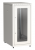 ITK LE35-18U68-GM - Шкаф сетевой напольный LINEA E 18U 600х800мм стеклянная передняя дверь задняя металлическая серый