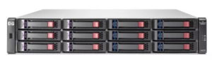 HP StorageWorks MSA2000 3.5" (AJ750A) - Дисковая полка, 12 отсеков для SAS/SATA купить в Казани 	Описание	Работает только совместно с AJ747A	В комплект входит: 	- Шасси дискового массива HP Storag