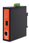 Wi-Tek WI-PS302GF-I - Медиаконвертер промышленный с PoE, 1000-Base-T/1000Base-FX с SFP-портом