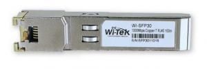 Wi-Tek WI-SFP30 - Модуль SFP с интерфейсом RJ45, до 100м купить в Казани 	ОписаниеМодуль SFP WI-SFP30 с разъемом RJ45.Модуль SFP-T стандарта 1000Base-T обеспечивает передачу