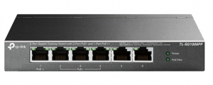 TP-Link TL-SG1006PP - Настольный коммутатор с 6 гигабитными портами (3 порта PoE+, 1 порт PoE++)