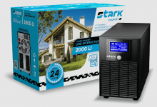 STARK COUNTRY 2000 LI - Готовый комплект ИБП + АКБ + стеллаж, нагрузка 800Вт, автономия 3 часа, АКБ 4шт 12В, 75Ач