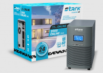 STARK COUNTRY 2000 online - Готовый комплект ИБП + АКБ + стеллаж, нагрузка 1000Вт, автономия 3 часа, АКБ 4шт 12В, 100Ач