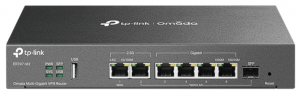TP-Link ER707-M2 - VPN‑маршрутизатор Omada с мультигигабитными портами купить в Казани 	Описание			Два порта 2,5 Гбит/с: порт WAN и порт WAN/LAN со скоростью 2,5 Гбит/с обеспечат высокую