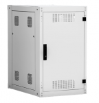 NETLAN EC-FZ-186080-MMM-GY - 	 Напольный шкаф 19", 18U, металлическая дверь, цельнометаллические стенки, Ш600хВ974хГ800мм, в разобранном виде, серый