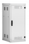 NETLAN EC-FZ-246060-MMM-GY - Напольный шкаф 19", 24U, металлическая дверь, цельнометаллические стенки, Ш600хВ1242хГ600мм, в разобранном виде, серый