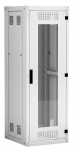 NETLAN EC-FZ-336060-GMM-GY - Напольный шкаф 19", 33U, стеклянная дверь, цельнометаллические стенки, Ш600хВ1641хГ600мм, в разобранном виде, серый