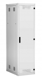NETLAN EC-FZ-426080-MMM-GY - Напольный шкаф 19", 42U, металлическая дверь, цельнометаллические стенки, Ш600хВ2042хГ800мм, в разобранном виде, серый