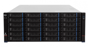 OMNYVIDEO-2200-24HDD-SERV-SNR - Серверная платформа 4U SNR-SR4224RS, возможность установки до двух процессоров Intel Xeon Scalable, DDR4, 24x2,5"/3,5" HDD SAS/SATA, 2x1000Base-T, два блока питания 1200W резервируемые