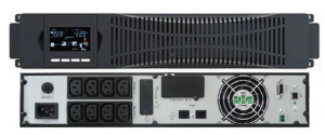 SNR-UPS-ONRT-1500-E36 - Источник бесперебойного питания он-лайн ELEMENT II(E) 1500ВА/1350Вт, 1ph+N+PE (208-240В), 36В (DC), встроенные аккумуляторы (3x7Ач), ток заряда 1А, цветной ЖК-экран, USB/INTELLIGENT SLOT, выходные розетки: 8 x IEC-320 C13, Rack/Tower, высота 2U купить в Казани 	Описание	Источник бесперебойного питания SNR серии ELEMENT II ECONOM - это экономичное решние для з