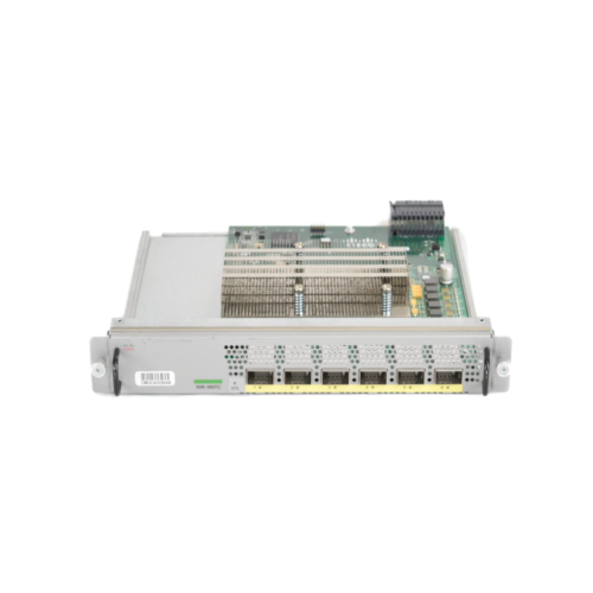 Cisco N9K-M6PQ - Модуль купить в Казани 	Модуль Cisco N9K-M6PQ c 6 портами 40G Гбит/с для коммутаторов Cisco Nexus 9396 серии27-05-2024