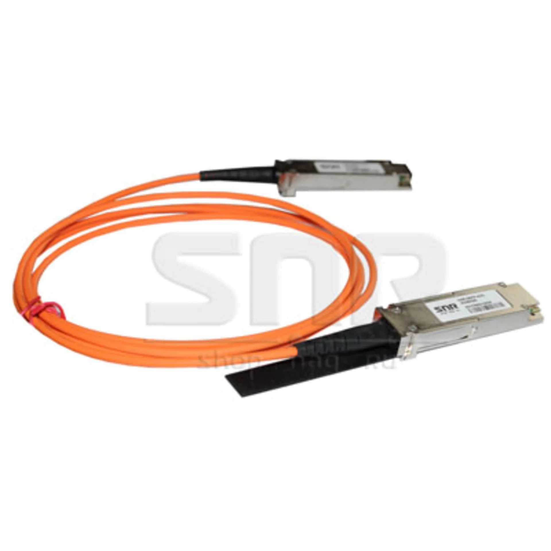 SNR-QSFP+AOC-3 - Напрямую соединенный AOC модуль , QSFP+ 40GBase-SR4, дальность до 3М.