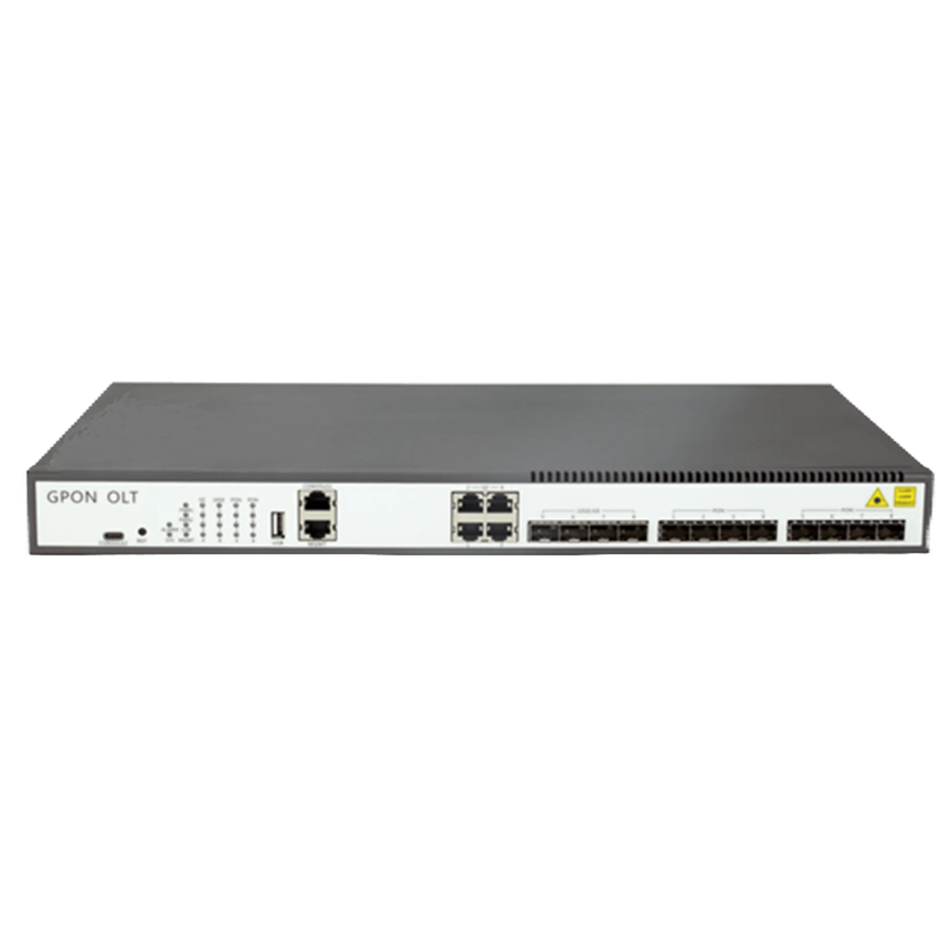 SNR-OLT-GPON-8-2AC - Станционный терминал SNR OLT с 8 портами GPON (SFP), 4 портами 10G/SFP+, 4 комбо-портами 10/100/1000-Base-T/SFP