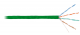 NIKOMAX NMC 4100C-GN - Кабель U/UTP 4 пары, Кат.5e (Класс D), тест по ISO/IEC, 100МГц, одножильный, BC (чистая медь), 24AWG (0,51мм), полимерный материал нг(А)-HF, внутренний, зеленый, 305м
