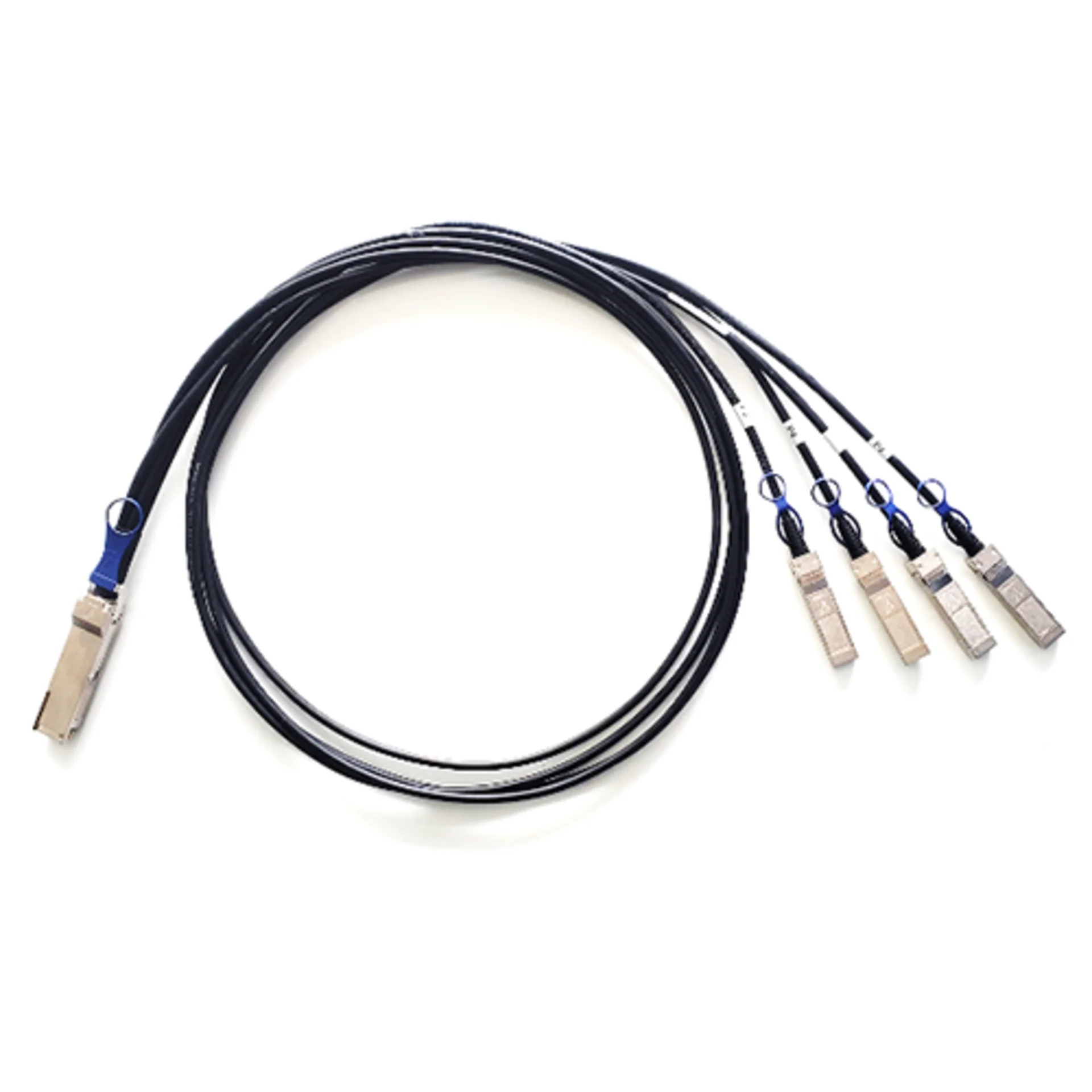 SNR-QSFP28-4xSFP28-DA-1 - Модуль 100G, QSFP28 - 4 x SFP28 Direct Attach, дальность до 1м