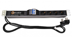 BONCH-ATS/PDU 8A-4S-Av-S/S - Блок розеток с функцией АВР 1U, 220В, 8А, вход 2*Schuko, выход 4*Schuko, автомат купить в Казани 	Описание		 	Блок силовых розеток с АВР BONCH-ATS/PDU предназначен для автоматического переключения