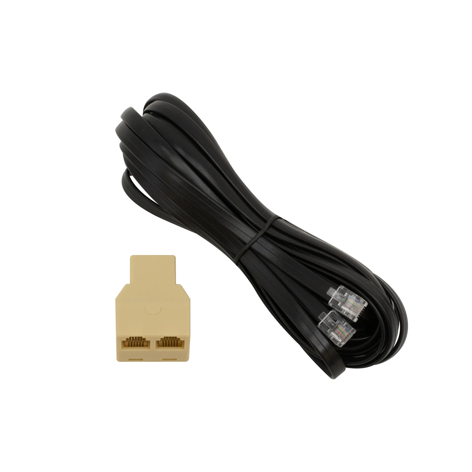 snr-cable-1wire-5m - Удлинитель каберя для 1-wire датчиков. Позволяет удлинить шлейф 1-wire датчика и подключить два 1-wire датчика к одному удлинителю. купить в Казани 	Удлинитель кабеля для датчика 1-wire представляет собой комплект из провода AWG24 (0,2 мм2) с вилка