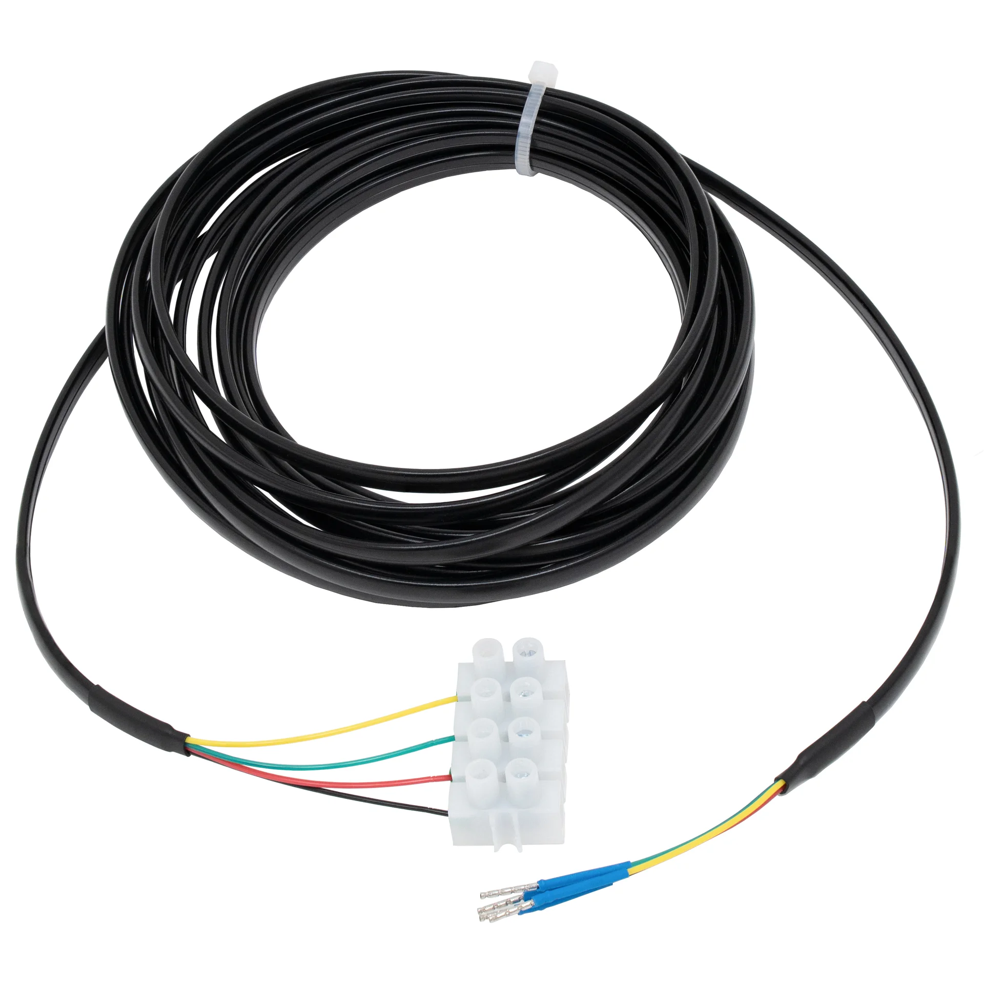 snr-cable-rc-4m - Позволяет увеличить длину шлейфа датчика на 4 м. Удлинители можно включать последовательно друг в друга для достижения нужной длины шлейфа датчика. (аналог netping RC) купить в Казани 	Удлинитель представляет собой 4-х проводный кабель с клеммником на одной стороне и наконечниками дл