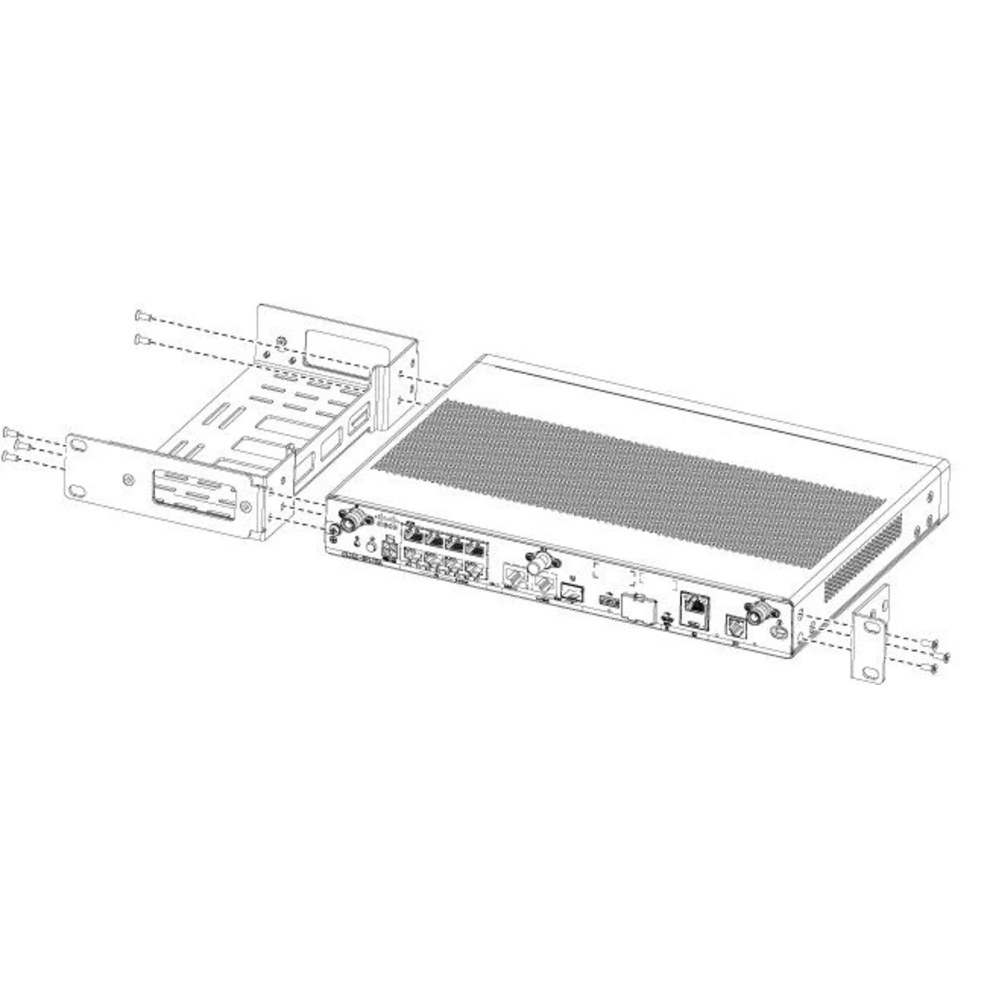 SNR-RMB-ISR11004220-Z - Крепления для маршрутизатора ISR1100/4220 серии в стойку 19