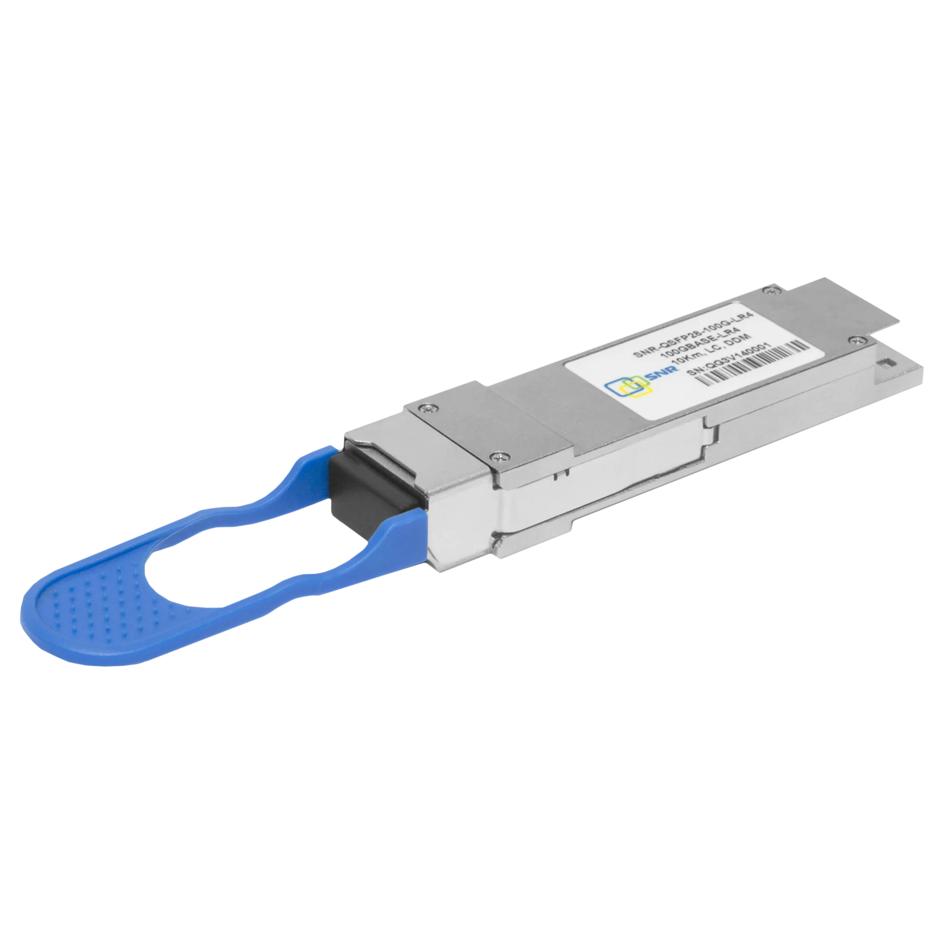 SNR-QSFP28-W73-10 - Модуль, QSFP28 100GBASE, BiDi, 1270нм, разъем LC дальность до 10км