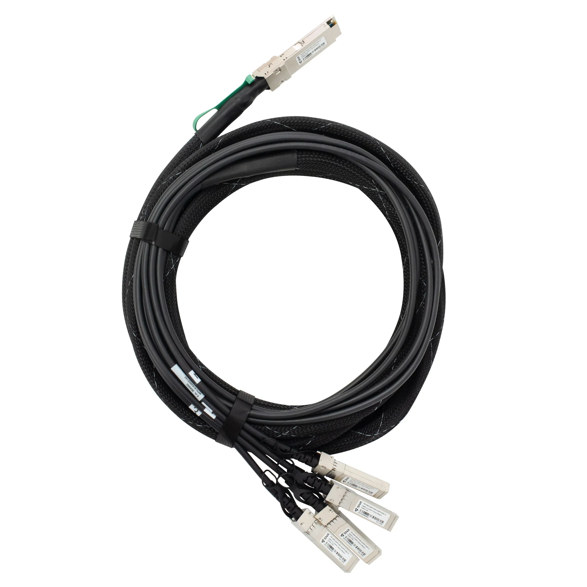 SNR-QSFP-40G-4xSFP+DAC-5 - Модуль 40G QSFP-40G->4xSFP+ DAC, дальность до 5м