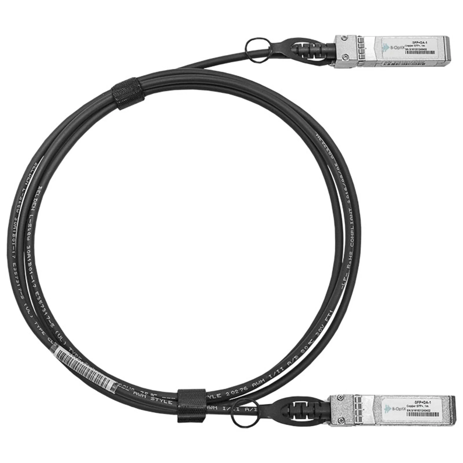 B-OptiX BO-SFP+DA-3 - Модуль SFP+ Direct Attached Cable (DAC), дальность до 3м