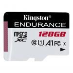 Kingston High-Endurance SDCE/128GB - Карта памяти Micro SecureDigital 128GB MicroSDHC Endurance Flash Memory Card купить в Казани 	Карта памяти Kingston microSD High-Endurance разработана для использования в устройствах с интенсив