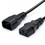 Длина кабеля - 1,8 метра Цвет черный Сечение 0,75мм Разьемы IEC C13-C14 Упаковка - без упаковки Назначение : для подключения монитора к ПК или к UPS 15-05-2016