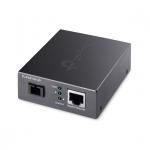 TP-Link FC311B-20 - Гигабитный медиаконвертер WDM купить в Казани 			1 порт RJ45 10/100/1000 Мбит/с с автосогласованием и поддержкой авто‑MDI/MDIX				Возможность пере