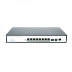 Wispen MSwitch 8-200W SFP (MS8G-200W-2S) - PoE-коммутатор в стойку, 8х1G RJ45, 2хSFP, раздача 120Вт