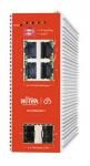 Wi-Tek WI-PСMS306GF-I - Коммутатор промышленный L2 PoE, порты 4GE PoE, 2SFP, Cloud, 120W