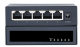 NETLAN NLS-115P - Коммутатор неуправляемый 4*10/100Мбит/с PoE (af/at), 1*100Мбит/с RJ45, 1* DC52V/0.92A, PoE бюджет 48W