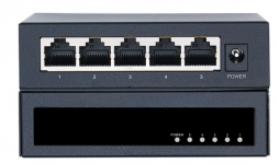 NETLAN NLS-115P - Коммутатор неуправляемый 4*10/100Мбит/с PoE (af/at), 1*100Мбит/с RJ45, 1* DC52V/0.92A, PoE бюджет 48W купить в Казани 										Тип коммутатора										Неуправляемый														Тип основных портов										FastEther