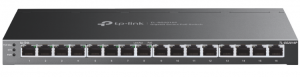TP-Link TL-SG2016P - Управляемый 16-портовый гигабитный Smart коммутатор с 8 портами PoE+ 802.3af/at с бюджетом 120 Вт купить в Казани 	Описание			Поддержка PoE: 8 портов PoE+ 802.3af/at с общим бюджетом 120 Вт.				Гигабитные порты: 8 
