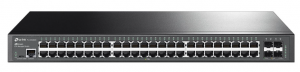 TP-Link SG3452X - 48-портовый гигабитный управляемый коммутатор уровня 2+ с четырьмя слотами SFP+ 10 Гбит/с купить в Казани 	Описание			Uplink 10 Гбит/с: четыре слота SFP+ со скоростью 10 Гбит/с обеспечат высокую пропускную