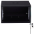 NEOMAX NM-CBWM-6U5240GKL-301-BK - Шкаф телекоммуникационный настенный 6U (520х400), стеклянная дверь, замок-ключ, разборный, цвет черный