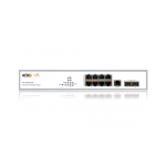 Wi-Tek WI-CMS310GF - Коммутатор управляемый L2, порты 8 100/1000Base-TX + 2 SFP купить в Казани 	Управляемый L2 гигабитный коммутатор WI-CMS310GF — экономичное решение для малого и среднего бизнес