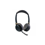 VT FLOW - Гарнитура Дуо, Hi-Fi звук, 30м Bluetooth, индикатор занятости, ANC, складная, чехол, Dongle купить в Казани 	VT FLOW — флагманская Bluetooth-гарнитура VT.	Складная конструкция и убирающаяся штанга обеспечиваю