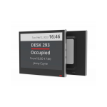 Qbic EP-0400 - Дисплей e-ink 4.2'', 400x300, 3 цвета: черн, белый, красный, 3 кнопки купить в Казани 	Qbic EP-0400 — компактное устройство, предназначенное для бронирования столов или номеров, которое