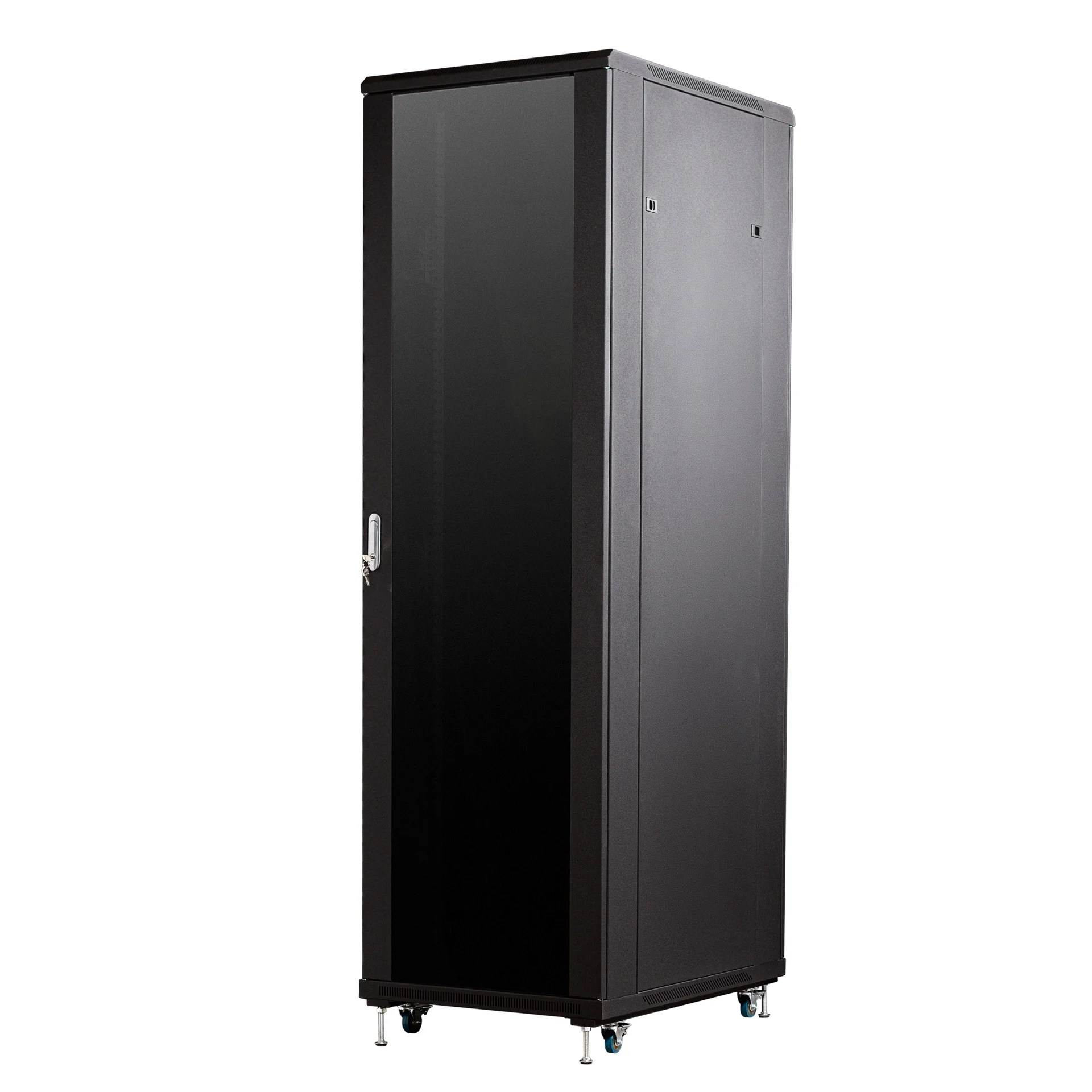 SNR-TFC-476080-GS-B-SF - Шкаф телекоммуникационный напольный 47U 2277*600*800мм (В*Ш*Г), RAL9005, серия TFC купить в Казани 	Шкаф телекоммуникационный напольный серии TFC - универсальное решение для разме