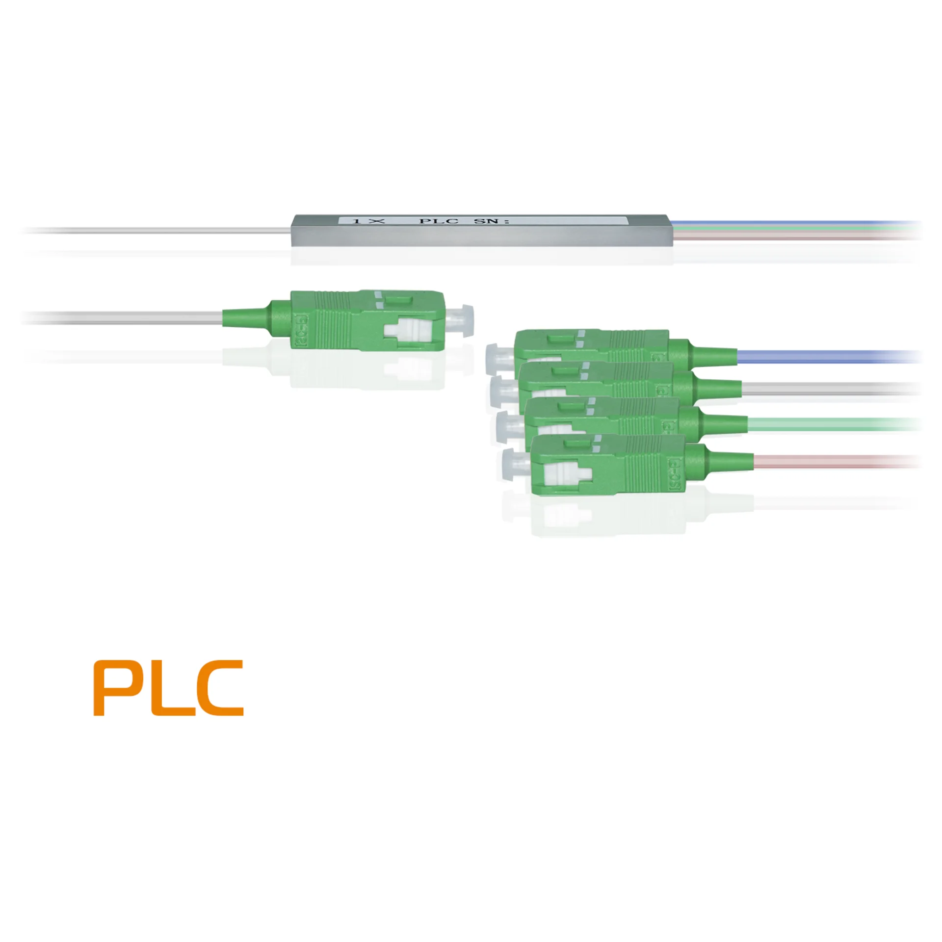 B-Optix PLC-M-1x4-SC/APC - Делитель оптический планарный PLC-M-1x4, бескорпусный, разъемы SC/APC