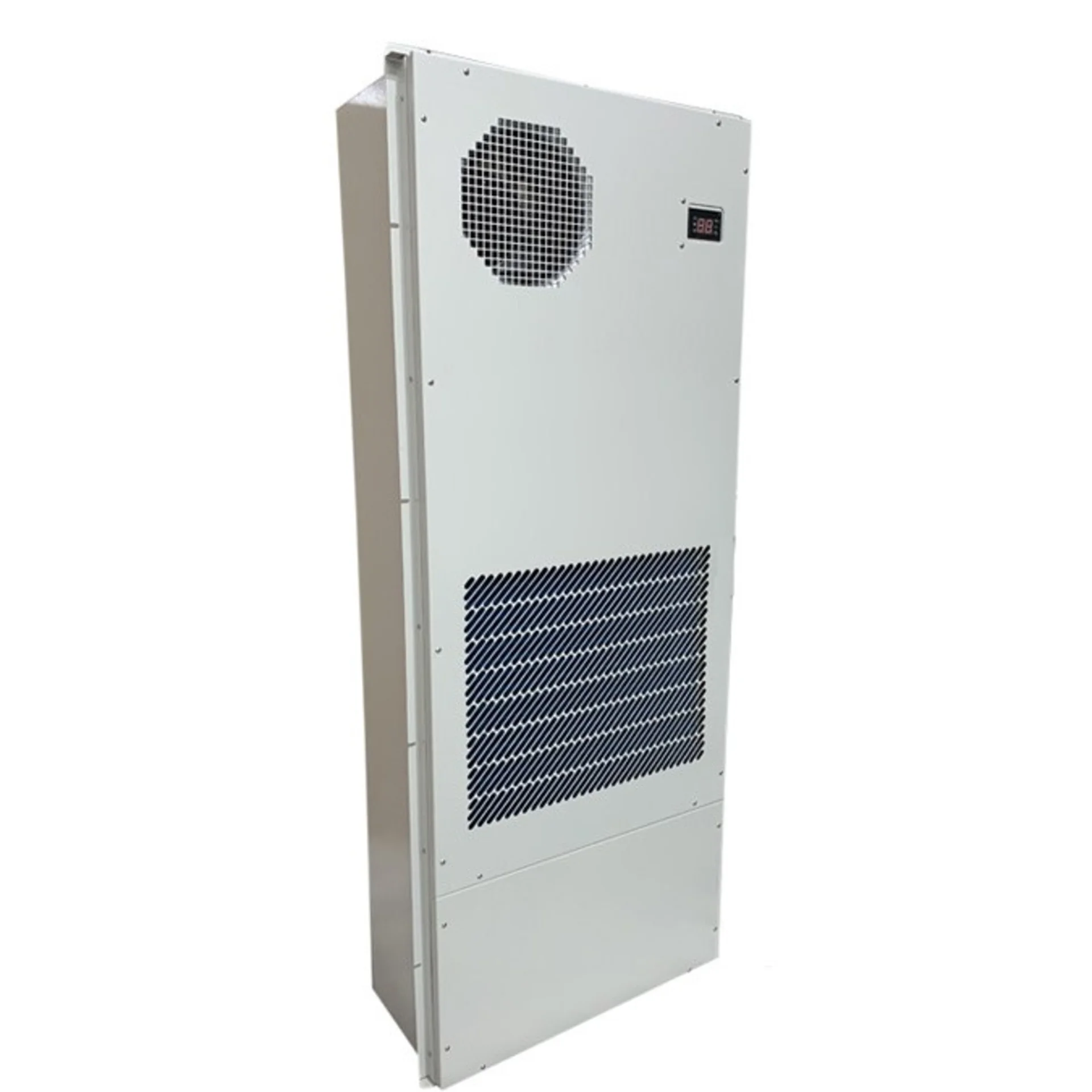 SNR-ACC-5000-АСH - Кондиционер для телекоммуникационного шкафа, мощность по холоду 5000Вт, размеры 653х300х1401 мм купить в Казани 	Назначение:	Кондиционер - предназначен для регулирования температуры внутри телекоммуникационных шк