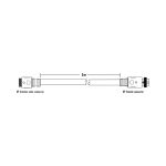 ITC TS-02L - Удлинитель 2м male and female купить в Казани 	ITC TS-02L Удлинитель 2 м male and female	Гарантийный срок: 24 месяца23-08-2025