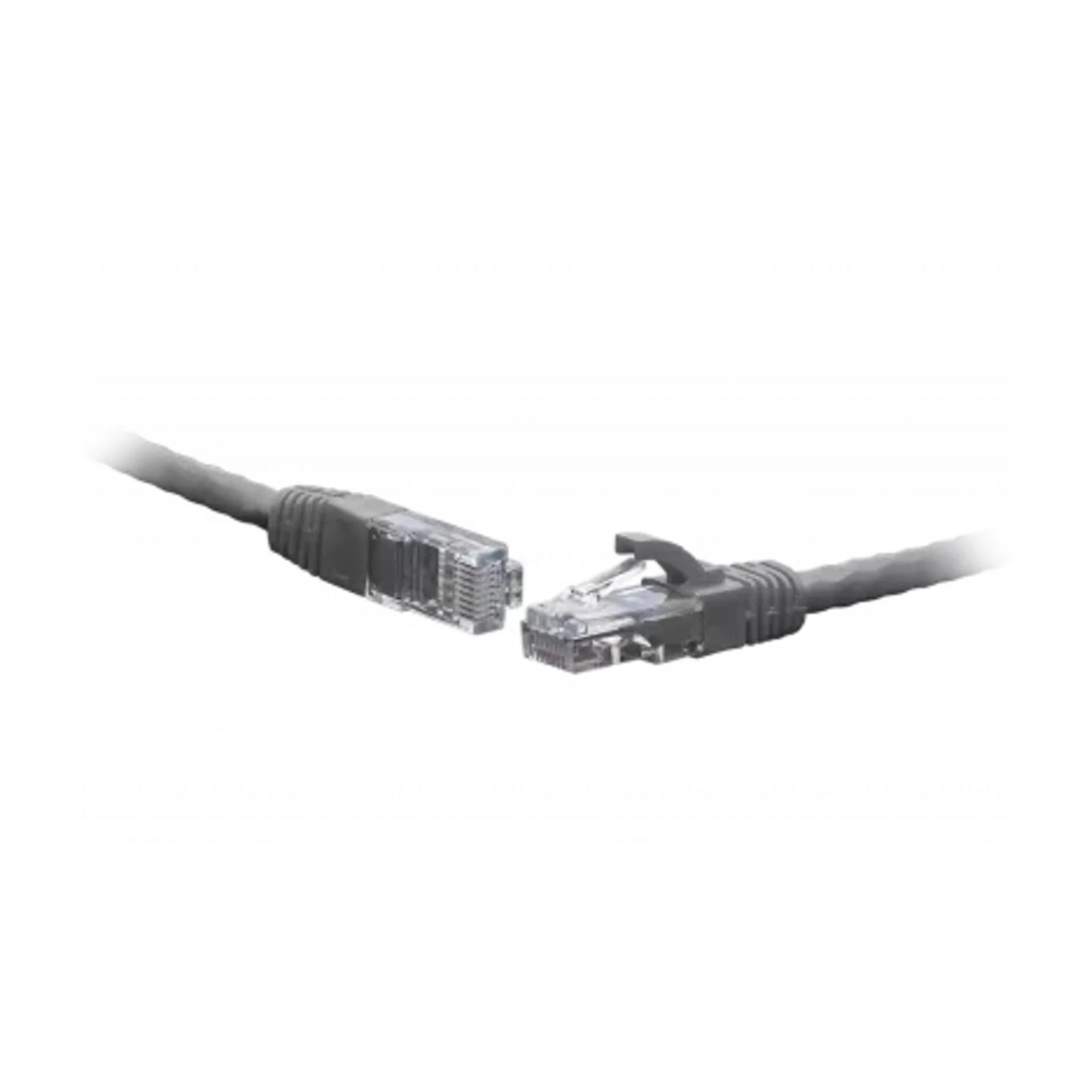 SNR-UU4-5E-100-LST-CCA-GY - Коммутационный шнур U/UTP 4-х парный cat.5e 10м LSZH CCA standart серый