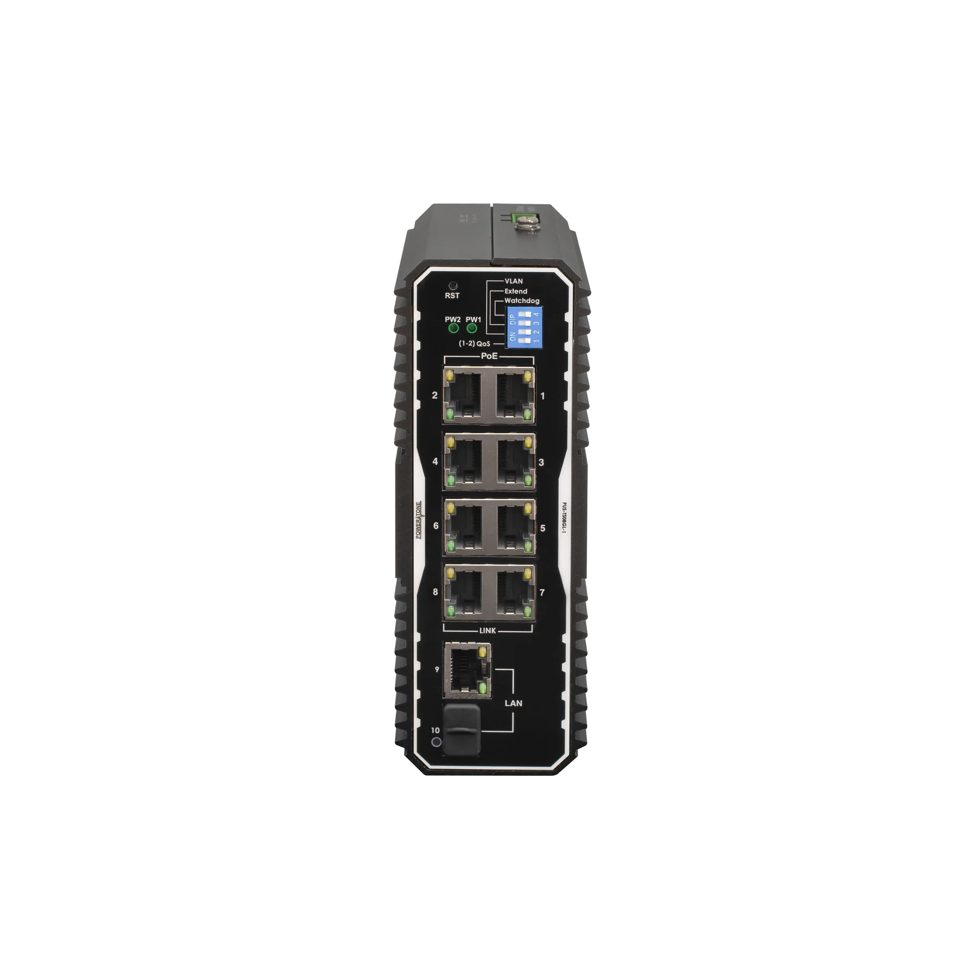 POWERTONE PUS-TS08GL-i - Неуправляемый промышленный 8 портовый PoE коммутатор купить в Казани 	Характеристики										Общие																Размещение										На DIN-рейку																Тип ко