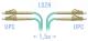 SNR-PC-LC/UPC-MM-DPX-1.5m - Патчкорд оптический прямой LC/UPC - LC/UPC, МM (OM3), Duplex, 1.5 метра