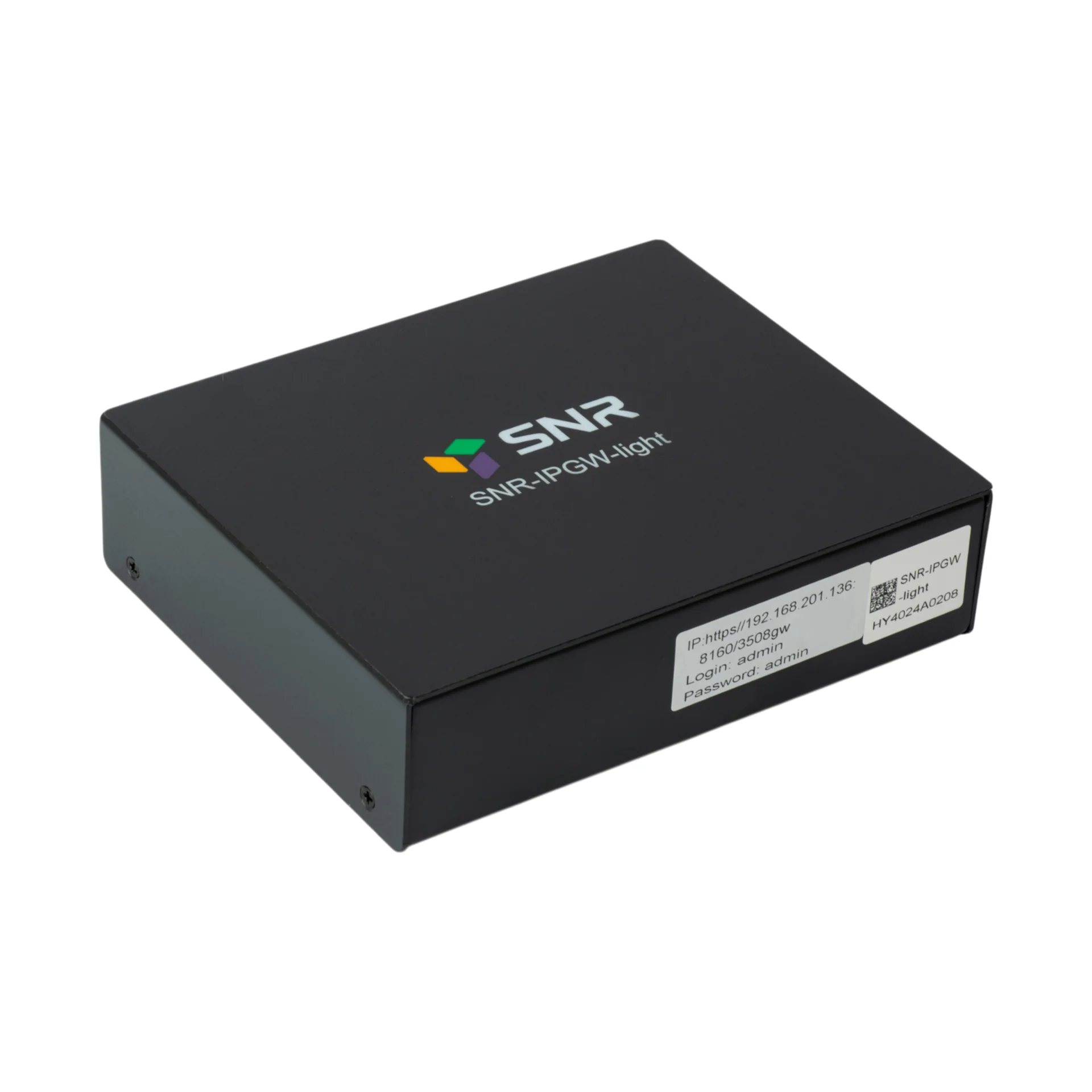 SNR-IPGW-light - Конвертор IP-протоколов SNR-IPGW-light, 2 порта (in/out) 1000M RJ45